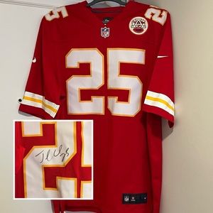 Kansas City Chiefs Jamaal Charles #25 Autographed Jersey